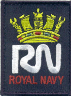 Embroidered Badge - RN Iron on